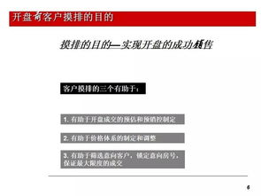 房地產(chǎn)開盤前儲客與客戶摸排實戰(zhàn)技巧